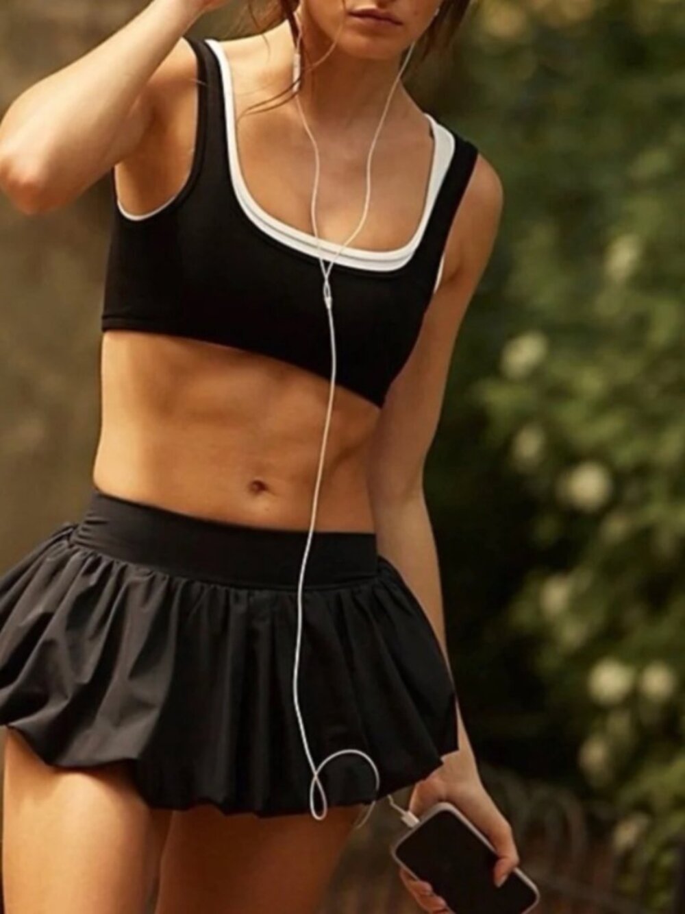 NWT Fp Movement by Free People Dance All Day Bubble Skort Skirt SMALL - Picture 2 of 5